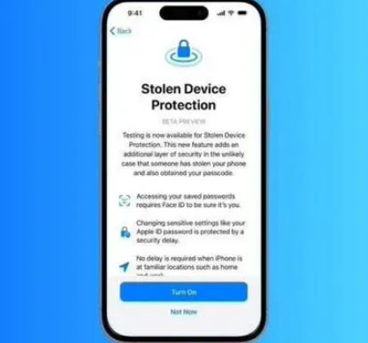 汾阳苹果授权维修店分享被盗设备保护功能开启方法 