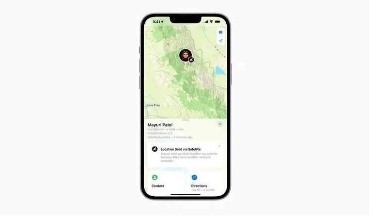 汾阳苹果14维修分享iPhone14系列中 FindMy功能通过卫星分享位置方法教程 
